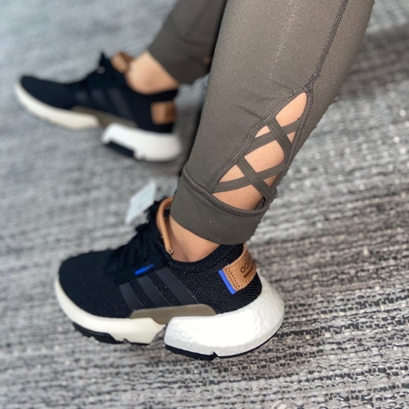 Athleta Pants - 2/$25 Athleta Crop Side Lace Olive Green Leggings